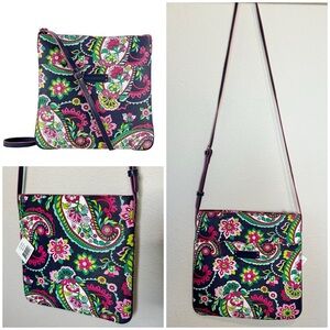 Vera Bradley Slim Hipster Petal Paisley Crossbody